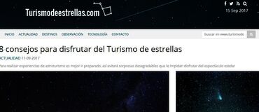DigitalPress lanza el canal temático Turismodeestrellas.com